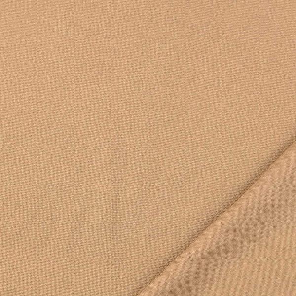 Viskose Leinen Stretch - uni, camel